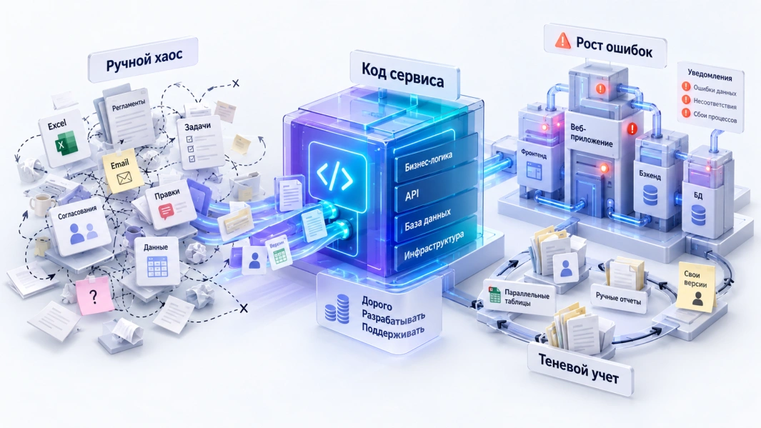 Как оцифровать рутину и не автоматизировать хаос: пошаговый план наведения порядка в процессах