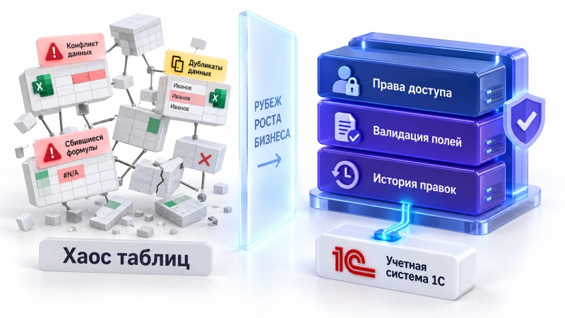 От таблиц к веб-решению: когда готовых сервисов уже недостаточно