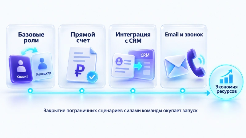 Какие блоки можно временно закрыть ручной работой