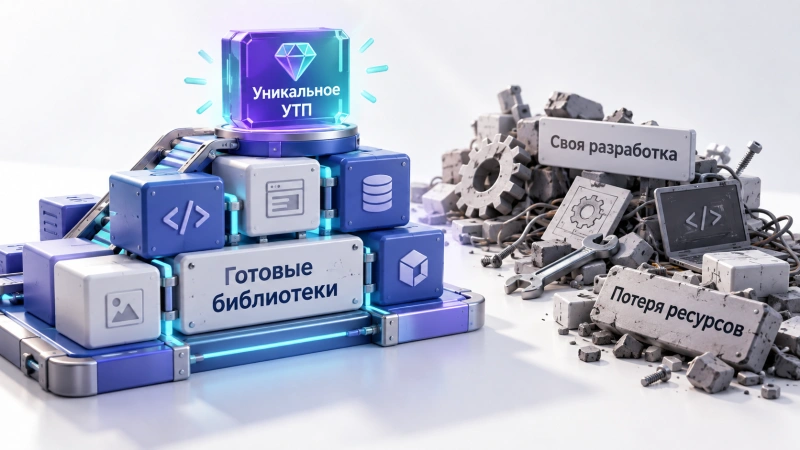 Изобретение велосипедов вместо проверенных компонентов