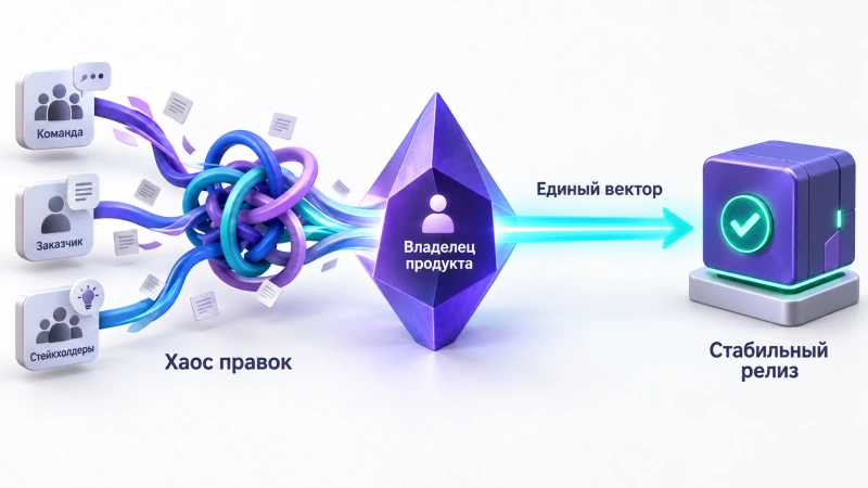 Отсутствие единого центра принятия решений