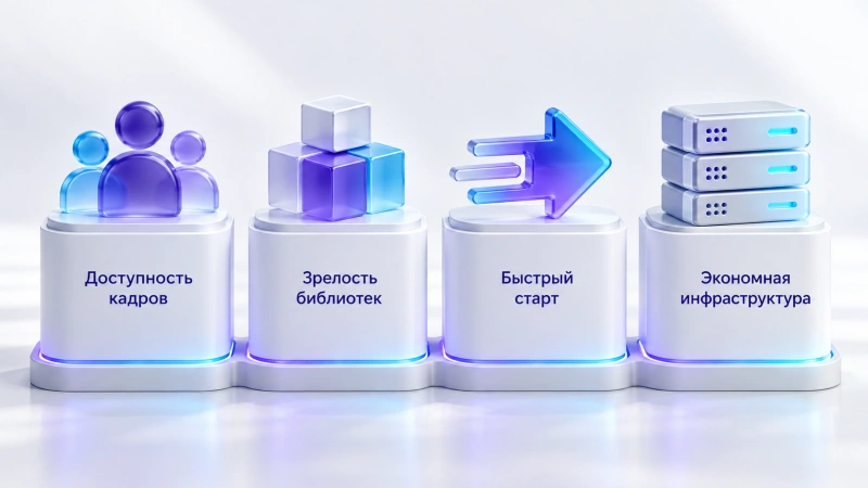 Критерии выбора стека: что учесть до написания первой строчки кода