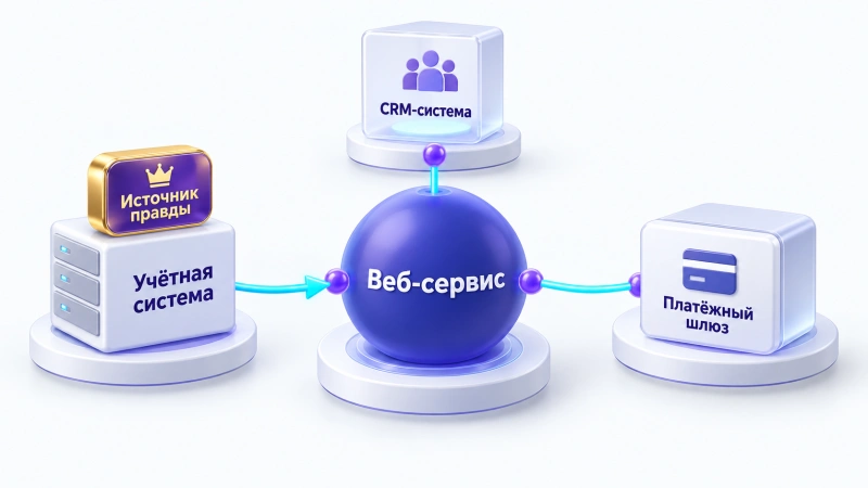 Данные и действующие системы компании
