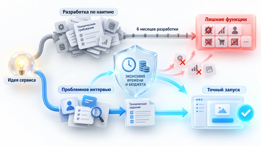 Кастдев без раздутого бюджета: как провести проблемные интервью с клиентами силами собственной команды