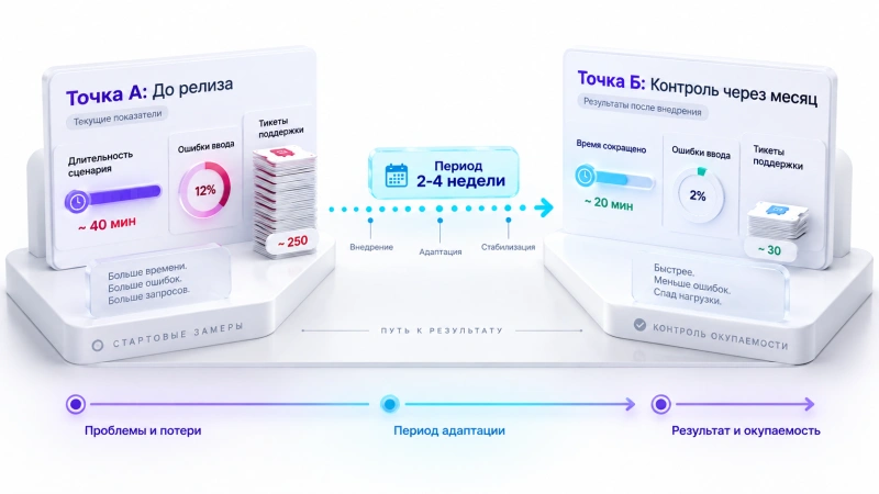 Как оценить реальный эффект после внедрения