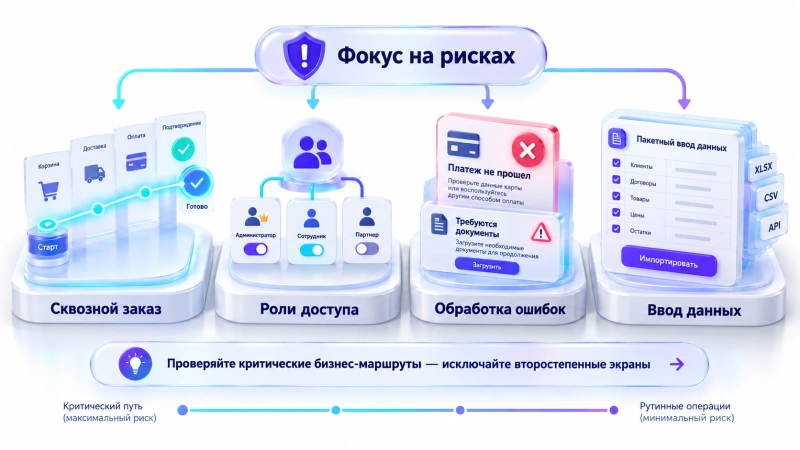 С каких сценариев начинать проверку гипотез