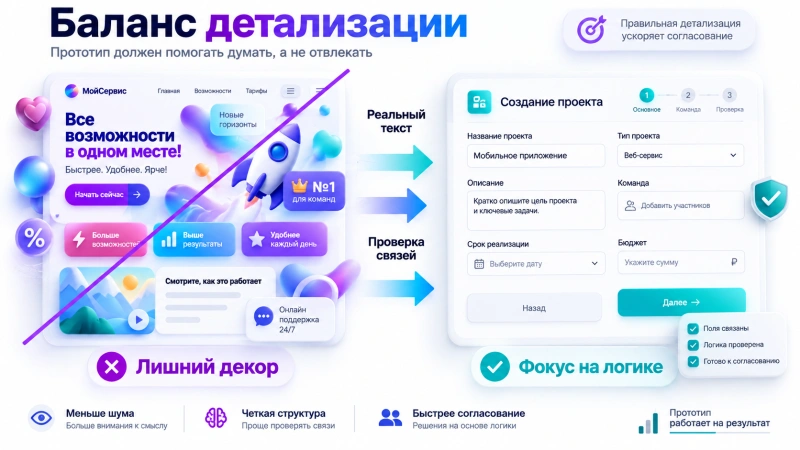 Баланс детализации: почему графика не должна мешать логике