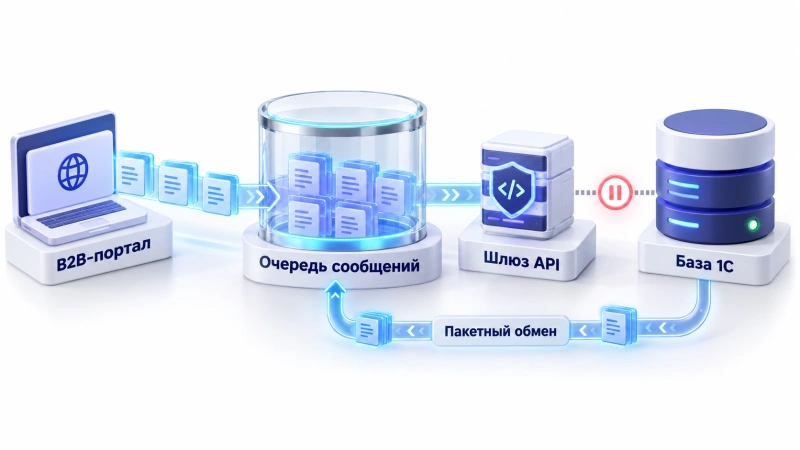 Архитектура связки: портал, учетная система и безопасность