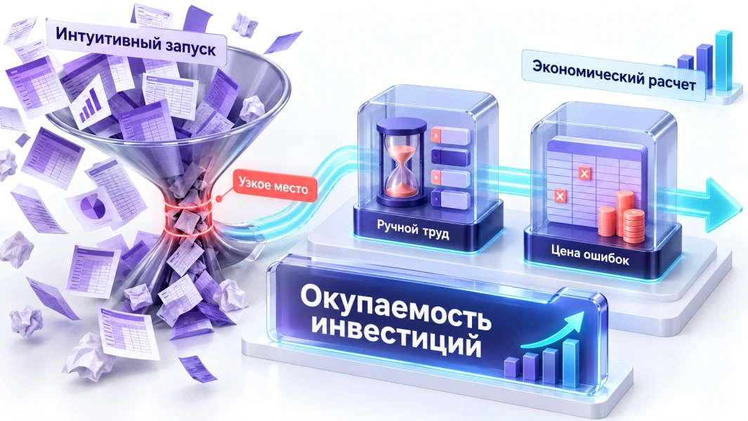 Как рассчитать экономику оцифровки процессов: считаем сэкономленные часы и сокращение ошибок
