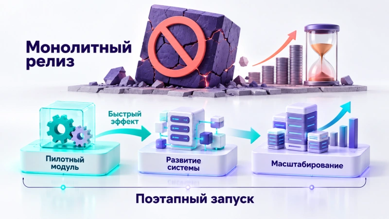Поэтапный запуск: способ сократить финансовые риски