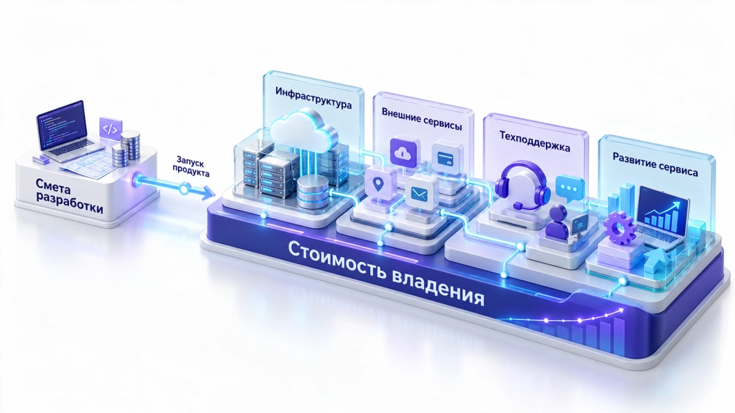 Стоимость владения цифровым продуктом: какие регулярные расходы заложить кроме разработки