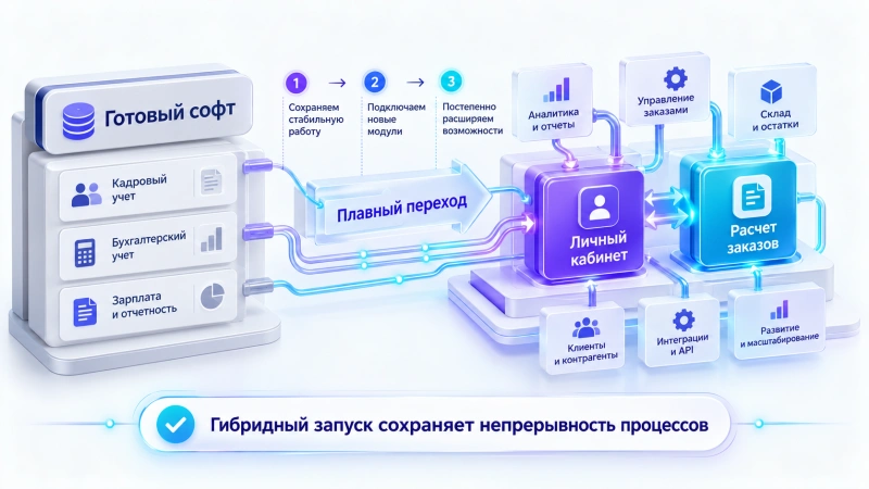 Поэтапная замена: как внедрить своё решение без стресса для компании