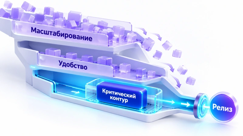 Фиксация границ первой версии и отсечение лишнего