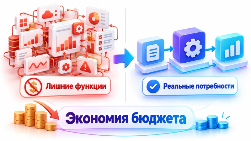 Фундамент первой версии: сценарии, которые окупаются сразу