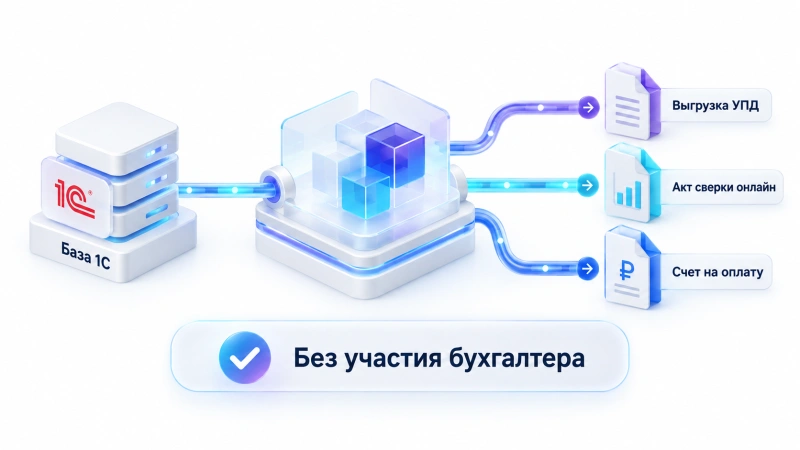 Сценарий второй: автоматическая работа с первичными документами