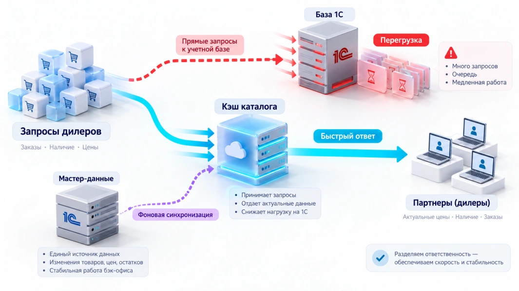 Персональные цены, скидки и остатки на B2B-портале: как подружить архитектуру сервиса с базой 1С