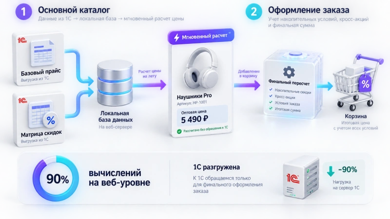 Персональное ценообразование: переносим расчеты на веб-сервер