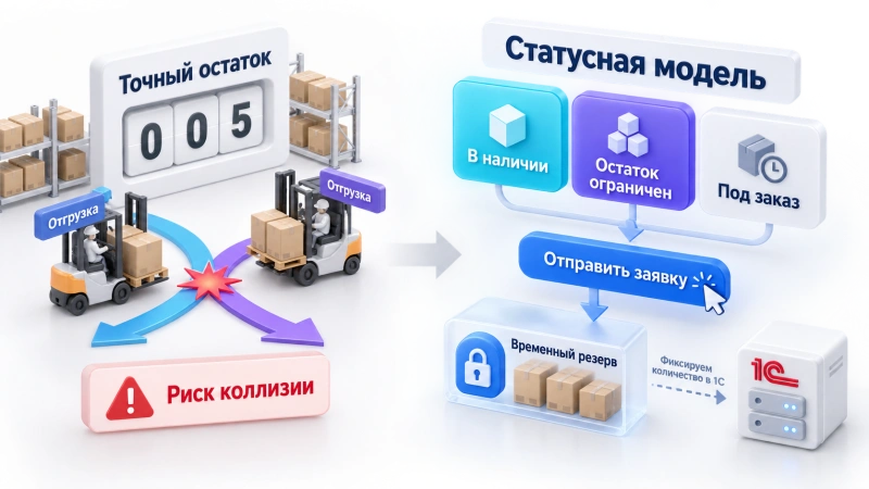Остатки и резервы: почему точная цифра на витрине вредит бизнесу