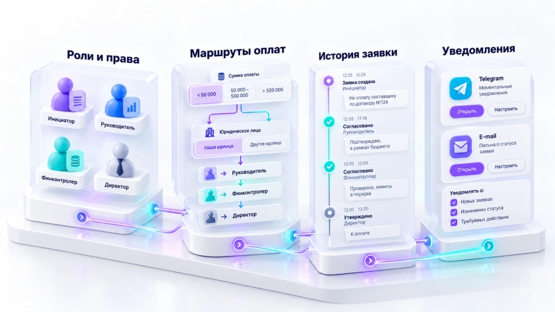 Что должно входить в базовую версию внутреннего сервиса